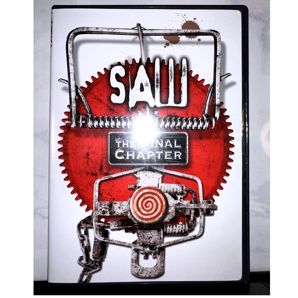Saw The Final Chapter DVD 2010 Horror Movie Lionsgate Widescreen Rated R 29358